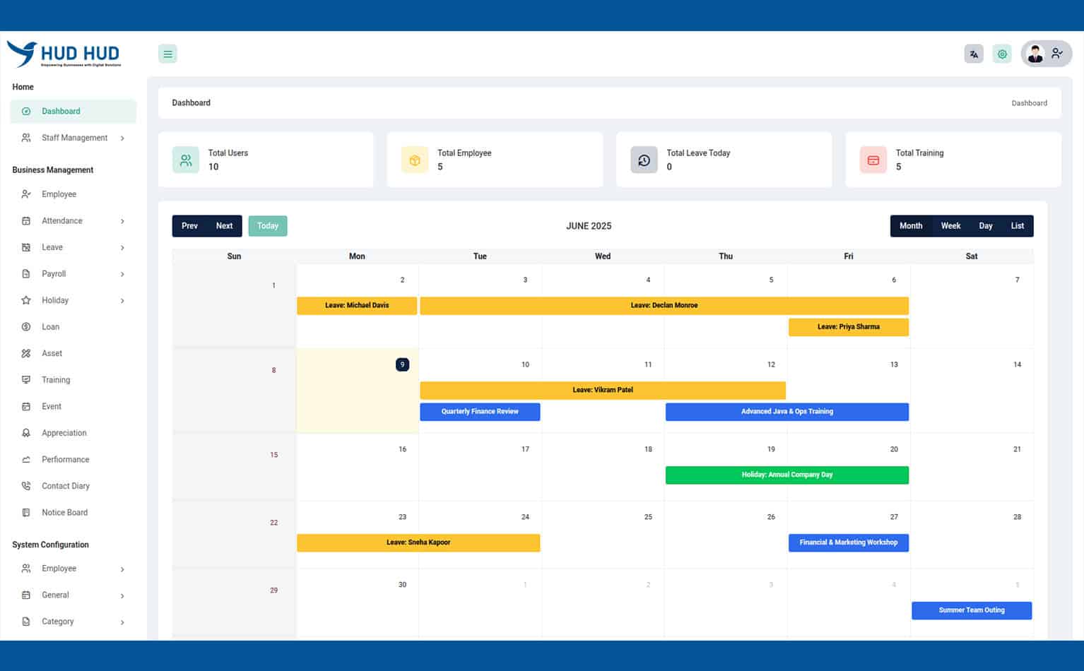 HR Management Solution